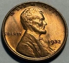1932 Lincoln Wheat Cent — Uncirculated MS Red 🔥