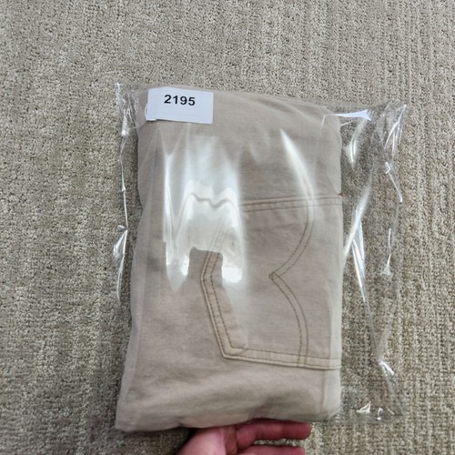 Vintage Levis 550 Jeans Men 36x31 *READ Orange Tab Relaxed Taper Beige Denim 90s - Picture 13 of 13