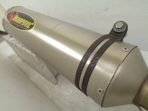 AKRAPOVIC Slip-On Titanium Muffler Honda CB1300SF SC54 CB1300SB BOL D'OR 03-07 - Picture 6 of 12