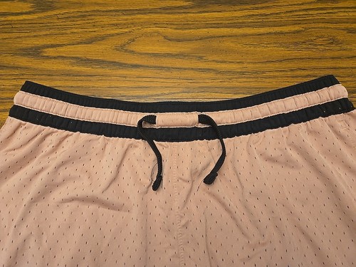 Pantalones Cortos Nike Air Jordan Sport Dri-FIT Diamante Para Hombre 2XL Rosa Susurro Negros Usados en Excelente Condición - Imagen 17 de 21