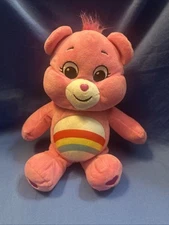 10" Care Bear Plush Pink Cheer Bear Basic Fun
