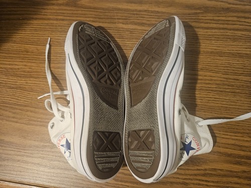 Converse Chuck Taylor All Star Hi Top Shoes White Women's Size 7.5 / Men's 5.5 - Picture 6 of 7
