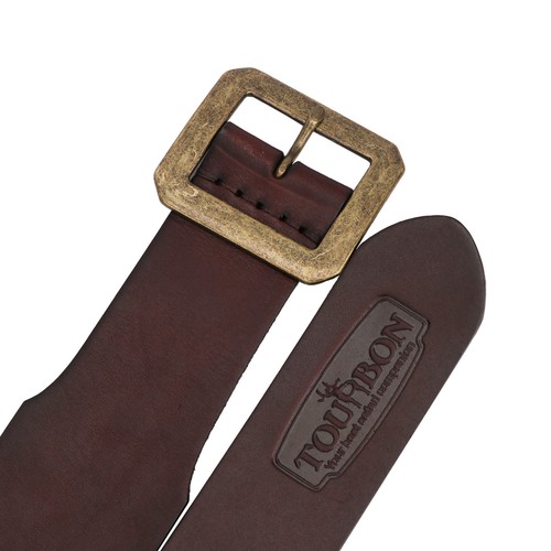 TOURBON 39~45" Waist Leather Handgun Ammunition Belt for .44/45 Ammo Bullets US - Picture 13 of 24