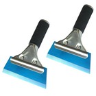 2 Stück Autofilm Aufkleber Werkzeug Verschleißfest Gummischaber Schneeschaufel