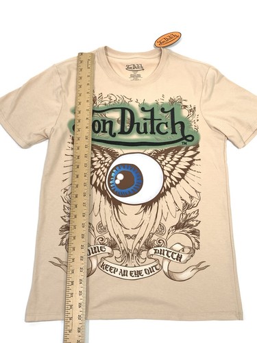 Von Dutch "Keep An Eye Out" Print mit Stickerei Gr. Medium/ M Augapfelflügel - Bild 4 von 10