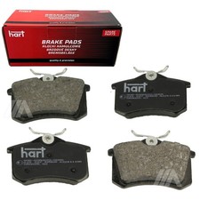 Set 4 Bremsbeläge Hinten HART für Peugeot 307 (3A/C) 1.4 HDI