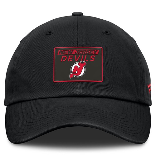 Men's Fanatics Black New Jersey Devils Authentic Pro Prime Adjustable Hat - Imagen 2 de 4