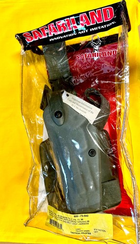 Safariland 6005 STX Tactical Holster w/ Quick Release, Beretta 92 96 M9 M9A1 LH - Picture 3 of 4