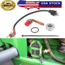 for John Deere RE227949 DZ102076 Engine Coolant Heater Engine Block Heater Kit