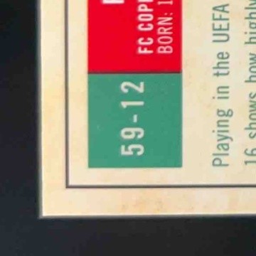 2022 Topps Chrome UEFA CC Roony Bardghji #59-12 1959 RC Refractor Insert (B) - Picture 8 of 10