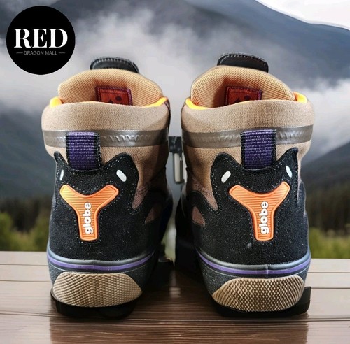 Globe Skateboard Shoes Dimension Brown Maalouf - Men's Size 10 - Picture 4 of 17