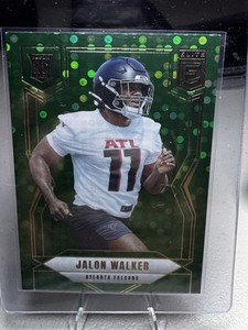 2025 Panini Donruss Elite - Rookies Jalon Walker #165 Green Disco (RC)