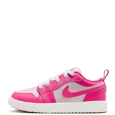 Little Kid's Jordan 1 Low Alt Fire Pink/Iris Whisper-White (FN7376 600)