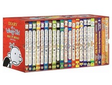 Diary of a Wimpy Kid Box Books Set Complete Collection Series 1-22