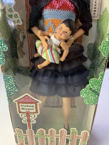 #5500 NRFB Mattel White Swan Hotel Going Home Adoption Barbie #5 in Dark Blue - Picture 6 of 24
