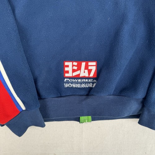 Suzuki Racing Fleece Jacket Full Zip Official Merchandise Biker Moto GP Large - Picture 12 of 13