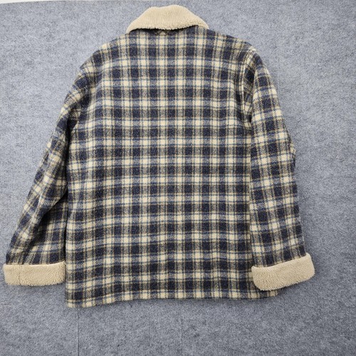 Chaqueta Woolrich vintage para mujer grande a cuadros Sherpa exterior años 90 clásica occidental - Imagen 5 de 7