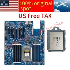 amd epyc 7B13 Gigabyte mz32-ar0 2.25GHZ 64 cores cpu motherboard combina