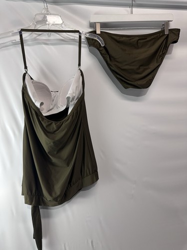 Athena grün 2-teilig Badeanzug Badeanzug Blouson Oberteil Bikinihose 12 - Bild 6 von 8