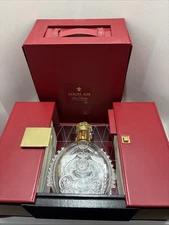 Remy Martin Louis XIII Bottle, Book and Display Case Baccarat Crystal