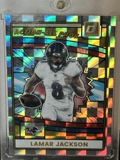2025 Panini Donruss - Action All Pros #AAP-LJA Lamar Jackson Baltimore Ravens
