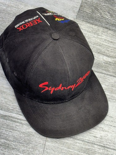 VTG Swingster Sydney 2000 Olympics Xerox USA Made Strap Back Hat Cap OSFA Y2K - Picture 20 of 20