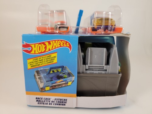 NEW Mattel Hot Wheels Action Race Case Track Set 2 cars & track pieces included - Picture 6 of 9