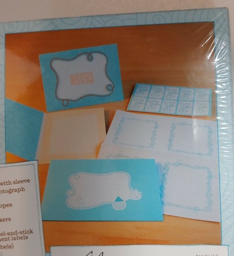 Baby Shower It's A Boy Birth Announcement Blue Kit - New & Sealed - Picture 3 of 3