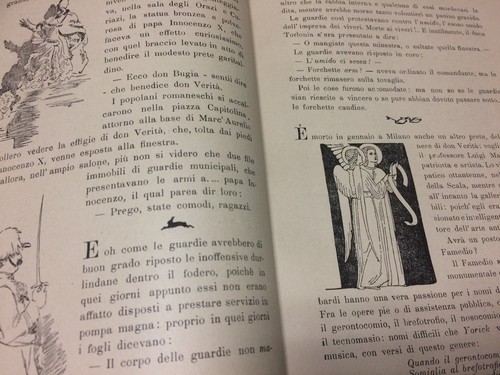 IL PUPAZZETTO GANDOLIN  ILLUSTRATO 7 RIVISTE  IL PUPAZZETTO SPAGNOLO RAMBLA 1886 - Picture 3 of 8