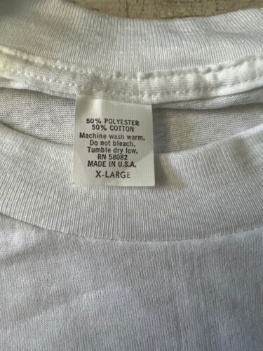 Camiseta Punk Rock 1980, Kill Eugene Chadbourne, Placebo Records, Talla XL NUEVA - Imagen 3 de 5