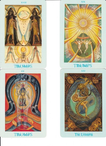 THOTH ORBO TEMPLI ORIENTIS TAROTKARTEN: Aleister Crowley/Llewellyn Publikation - Bild 10 von 11