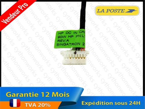 CONNECTEUR DC POWER JACK POUR HP PROBOOK X360 11 G3 EE 11 G5 EE L73499-S43 fil - Photo 3/4