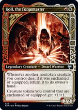 Koll, the Forgemaster - Showcase X4 (Kaldheim: Alternate Frame (2021)) MTG (NM) 