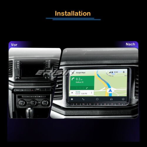 9" Android 13.0 Autoradio Navi Für VW Caddy Crafter Amarok Polo 6R T6 Skoda Yeti - Bild 3 von 22