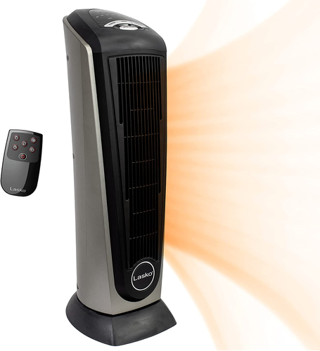 1500W Ceramic Oscillating Tower Heater Digital Remote Control Adjustable Heat - Bild 1 von 7