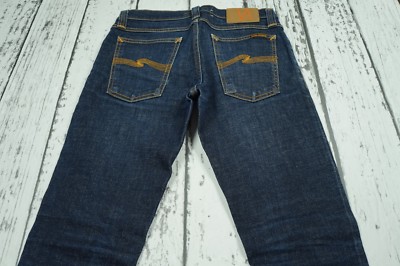 USED NUDIE JEANS DENIM N741 TIGHT LONG JOHN ORG. TWILL