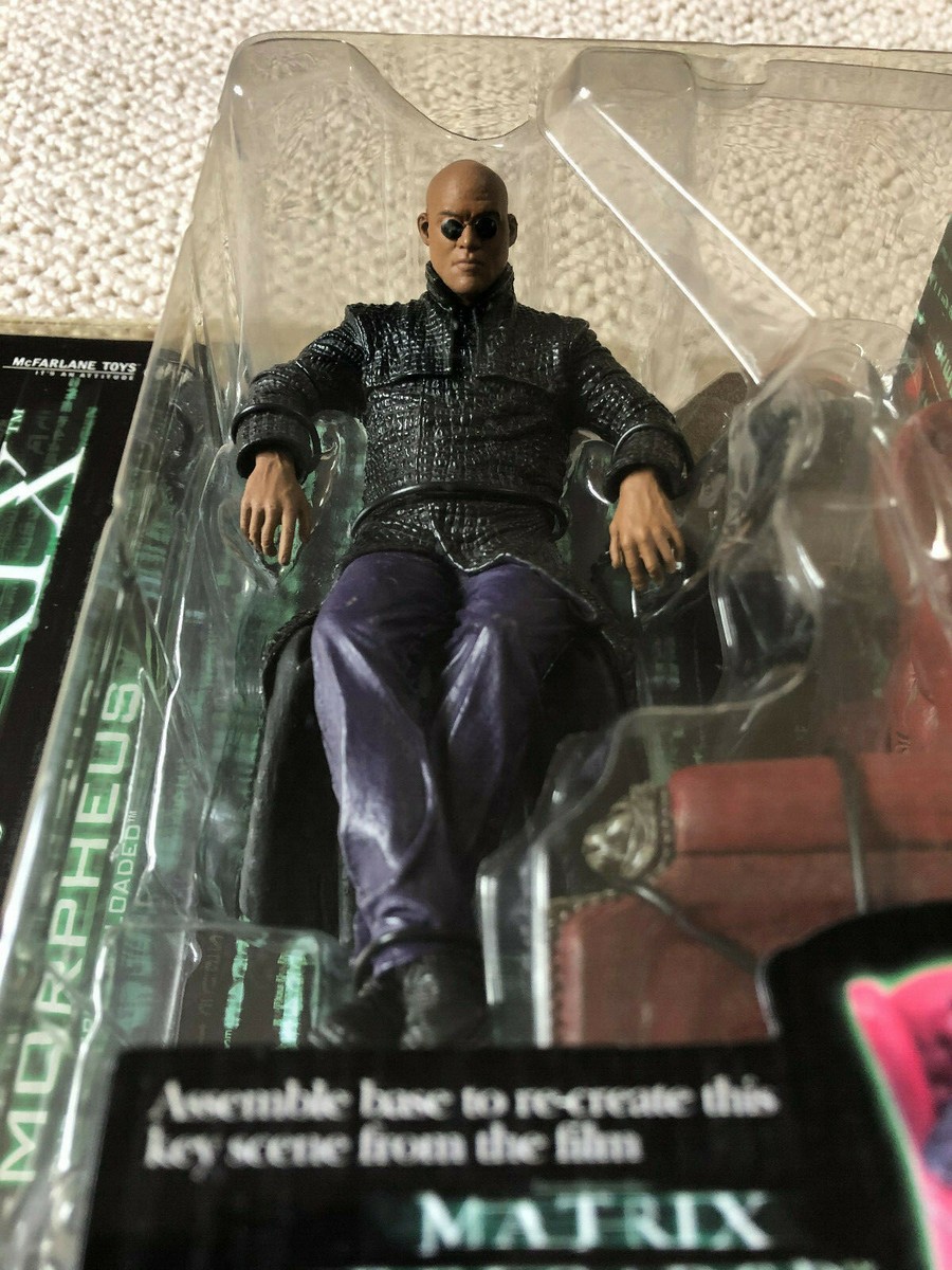 New! Morpheus Chair The Matrix Reloaded (Series 2) McFarlane