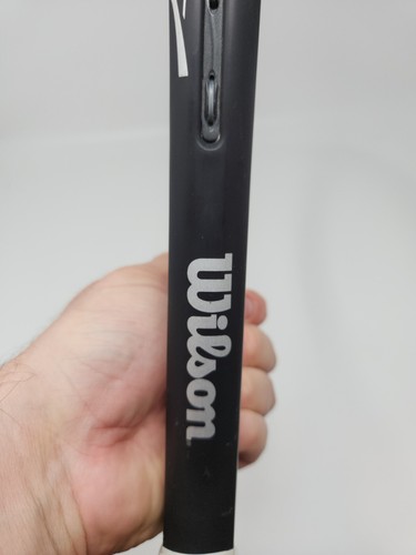 Wilson Black Whisper Ncode Tennisschläger Racquet 4 3/8" sehr gut - Bild 10 von 22