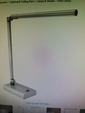 Lavish Home LED Desk Lamp, with 36 LEDs and 2 Rigid Adjustable Arms