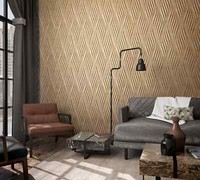 Marburg Vliestapete Braun Gold Metallic Abstrakt Wellen 34262 (4,48€/1Qm)