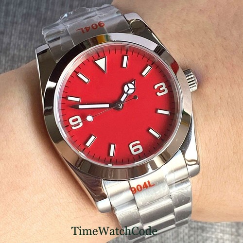 Reloj automático luminoso para hombre 36 mm/39 mm PT5000/NH35/Miyota8215 cristal de zafiro - Imagen 74 de 140