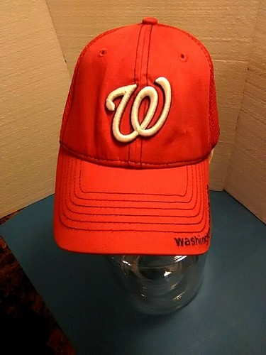 New Era MLB S bis M Fitted Cap Original Merchandise Washington Nationals 39Thirty  - Bild 1 von 7