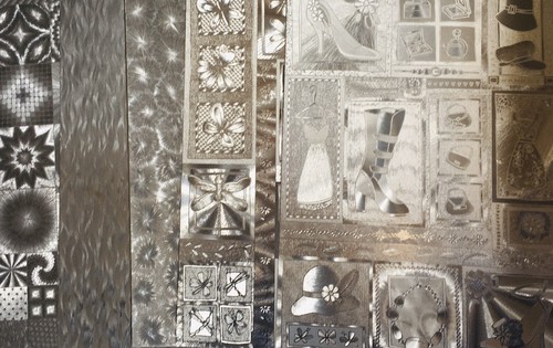 3D Metallic Silber holographisch A4 Kartenblatt x 5 Schuhe und Handtaschen Kartenherstellung  - Bild 1 von 3