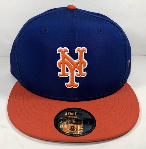 New Era New York Mets 59Fifty Fitted Cap 8 1/8 On Field Hat Players Weekend NWT - Picture 2 of 6