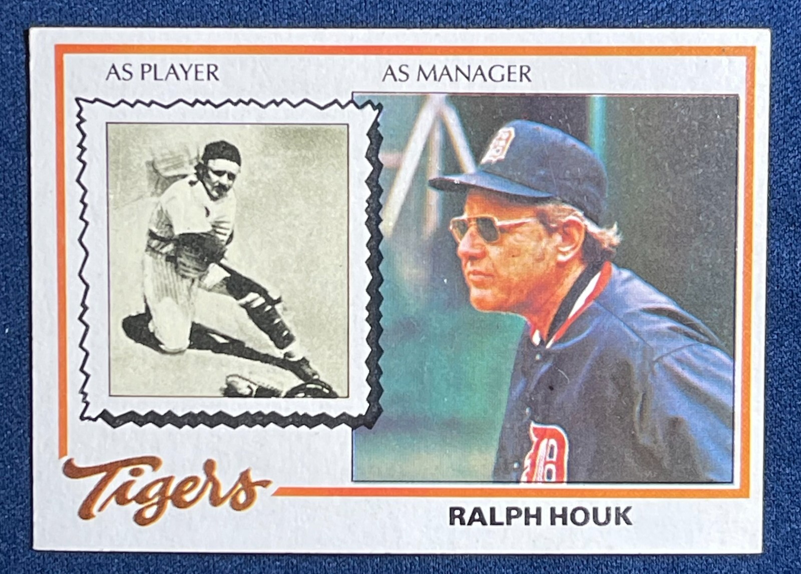 1978 TOPPS #684 RALPH HOUK (DETROIT TIGERS) BASEBALL CARD