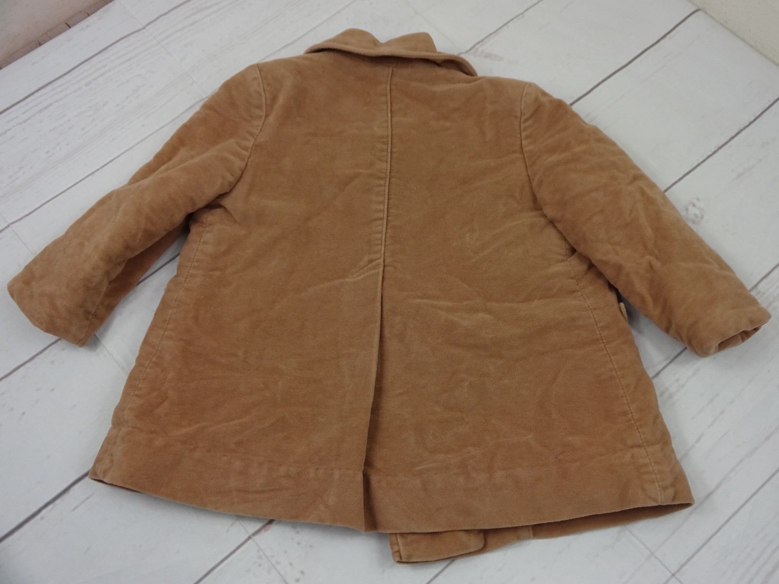 Kute Kiddies Girls Taupe Size 4-5 Quilted Lining Winter Coat  