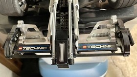 Vintage  Lego Technic F1 Car Silver Champion Technic Number: 8458