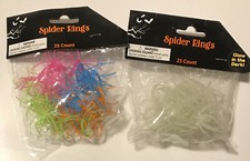 Spider Rings Trick or Treat Party Favors Supplies Lot Of 50, NEW