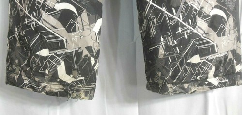 ZeroXposur Ski/Snowboard Pants Youth 10/12 Black Gray White Cargo Insulated GUC - Picture 5 of 7