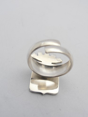 Marina Militare Italiana : Anello in Argento 925 con Stemma - Fregio - Simbolo - Picture 6 of 8